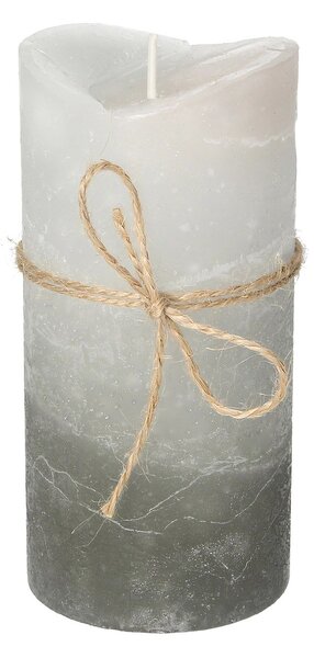 Svíčka Dorotea 15 cm dark grey cristal