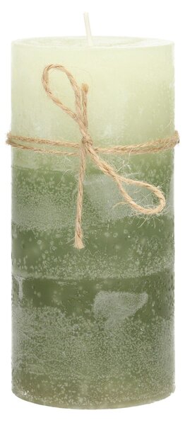 Svíčka Silvia 14cm green