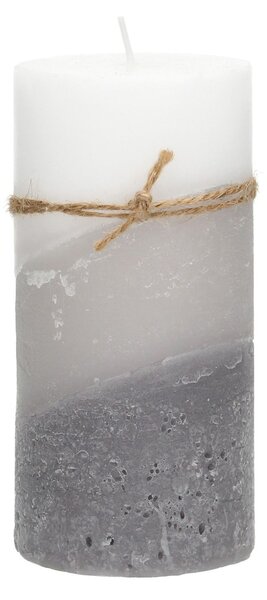 Svíčka Lucia 14cm marble grey