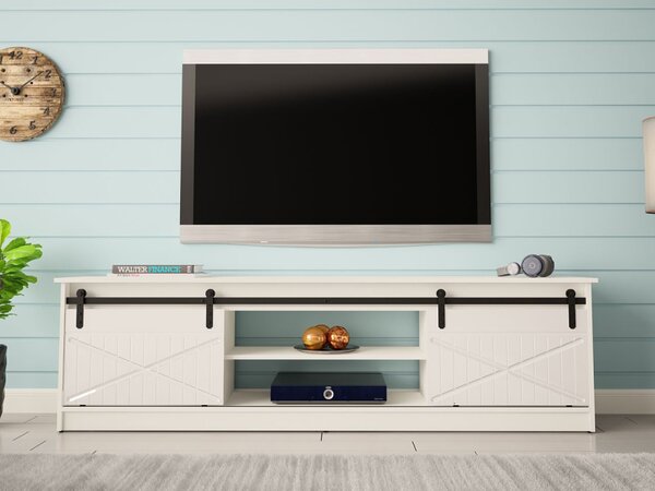 TV stolek Sarinero, Barva: černý / černý lesk 5903211164927