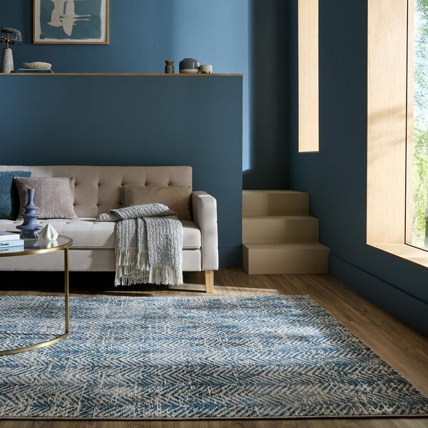 Modrý koberec 160x230 cm Lua Abstract – Flair Rugs
