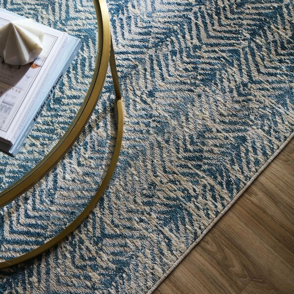 Modrý koberec 160x230 cm Lua Abstract – Flair Rugs