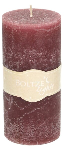 Svíčka Lea 15cm claret