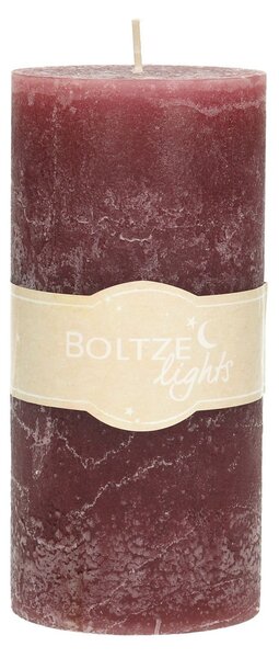 Svíčka Lea 15cm claret