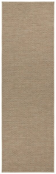 BT Carpet - Hanse Home koberce Běhoun Nature 104267 Beige/Terra – na ven i na doma - 80x250 cm