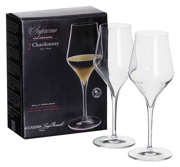 Sklenice na víno Pieno 2 ks. 350ml
