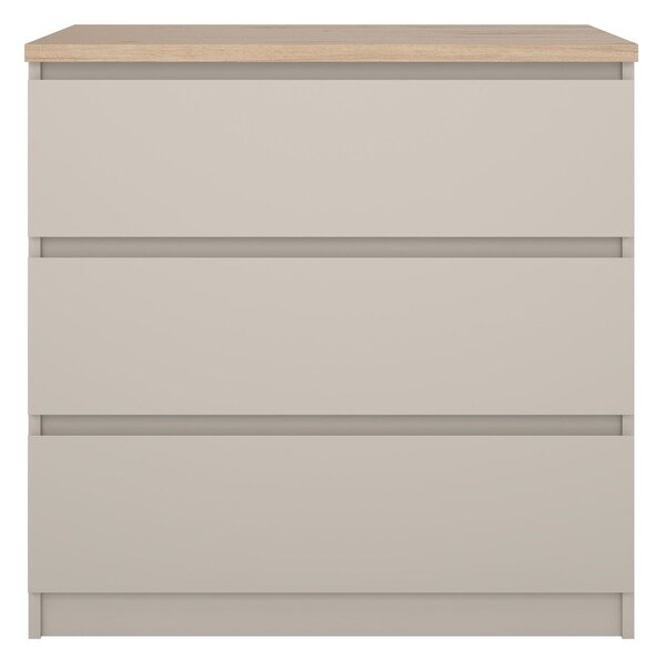 Krémová komoda 77x76x50 cm Naia – Tvilum