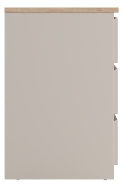 Krémová komoda 77x76x50 cm Naia – Tvilum