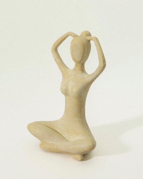Figurka jogínky Asana III 6x6x10 cm