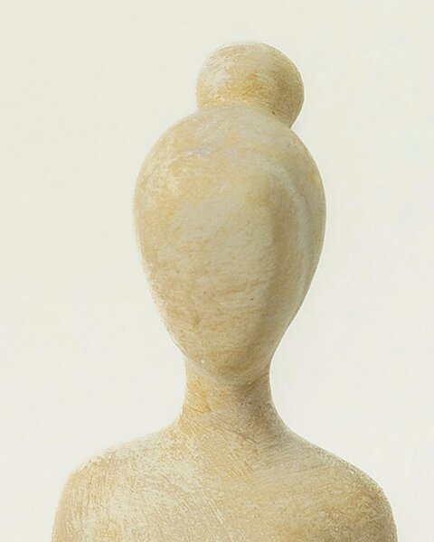 Figurka jogínky Asana II 6x6x10 cm