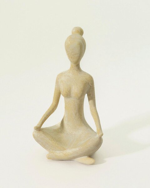 Figurka jogínky Asana II 6x6x10 cm