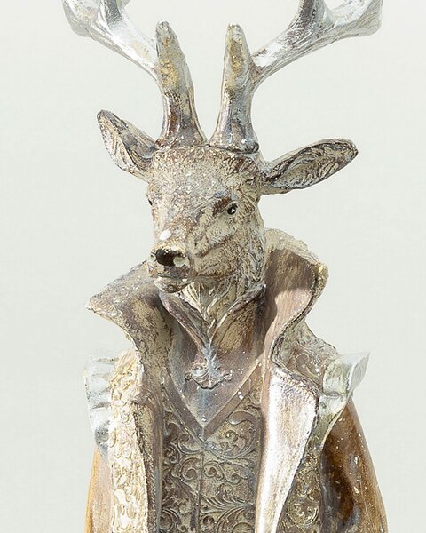 Dekorativní figurka Gentleman Deer 30x9x69 cm