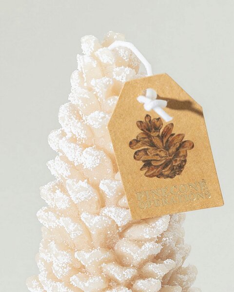 Svíčka Pine Frost I 7x18 cm