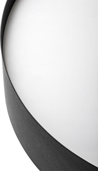 Stropní LED svítidlo ALORA, pr. 292 mm, CCT switch 3000-4000K Barva: Černá, Stmívání, řízení: bez stmívání