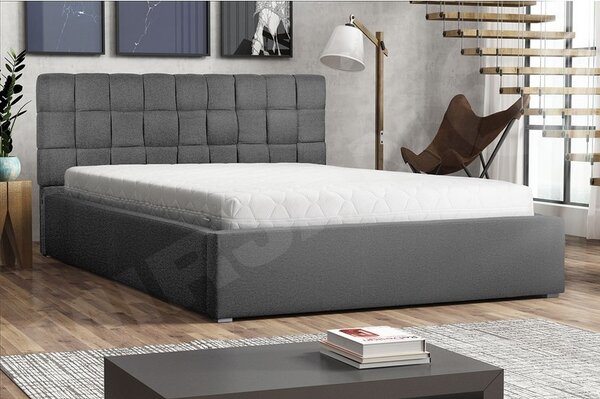 Čalouněná postel s rolovatelným roštem Kinec, Rozměr postele: 120x200, Potah: Malmo 13 376 5902928364552