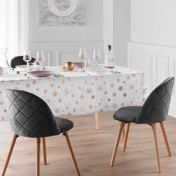 Ubrus s vánočním motivem z mikrovlákna 140x240 cm Astrelia – douceur d'intérieur