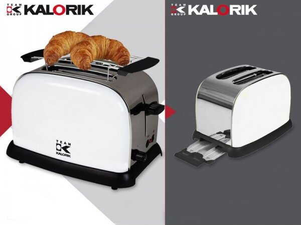 Toustovač bílý Kalorik TKG TO 1008 w VÝPRODEJ