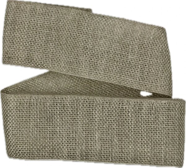 Stuha lněná Nature Basic – přírodní odstín 40mm x 2m (14,-Kč/m)