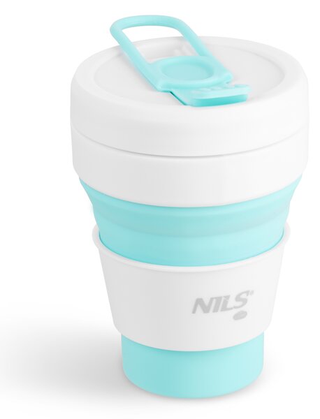NC4103 MÁTOVÝ SILIKONOVÝ SKLÁDACÍ HRNEK 355ML NILS CAMP