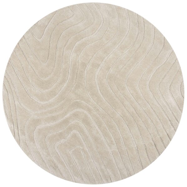 VLNĚNÝ KOBEREC, 160/160 cm přírodní barvy Flair Rugs - Online Only koberce & rohožky, Online Only