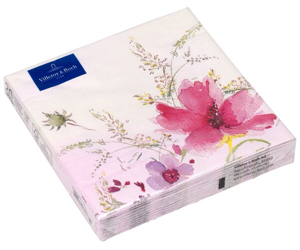Villeroy&Boch Papier Servietten Mariefleur neu 20pcs 325 x 325 x 1 mm