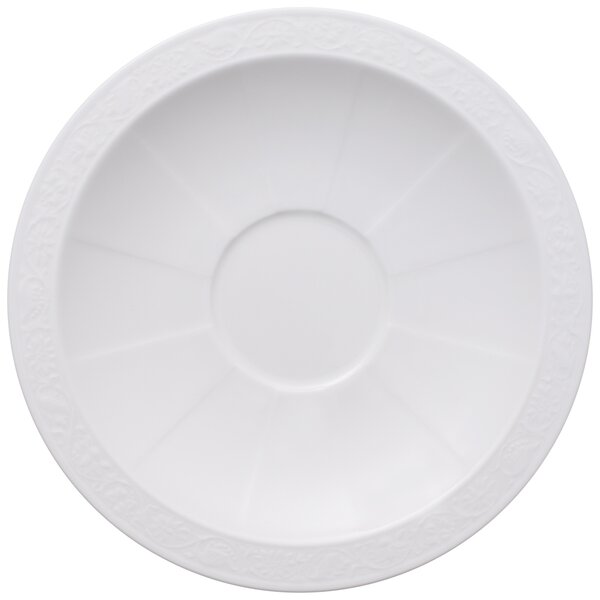 Villeroy&Boch White Pearl snídaňový-/Suppenuntertasse 185 mm