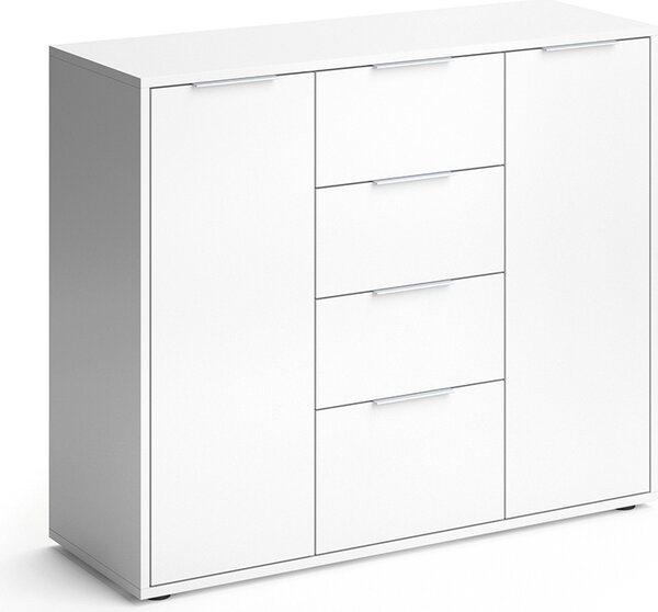 Kredenc Vicco Leon Bílá 35 x 84 cm, Model 29455