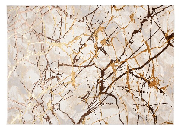 Makro Abra Kusový koberec GOLDEN MZ34D Moderní Abstraktní krémový Rozměr: 120x170 cm
