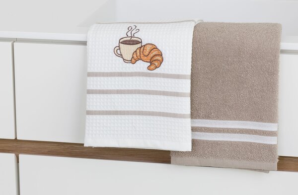 Kuchyňské utěrky Anfi - Croissant
