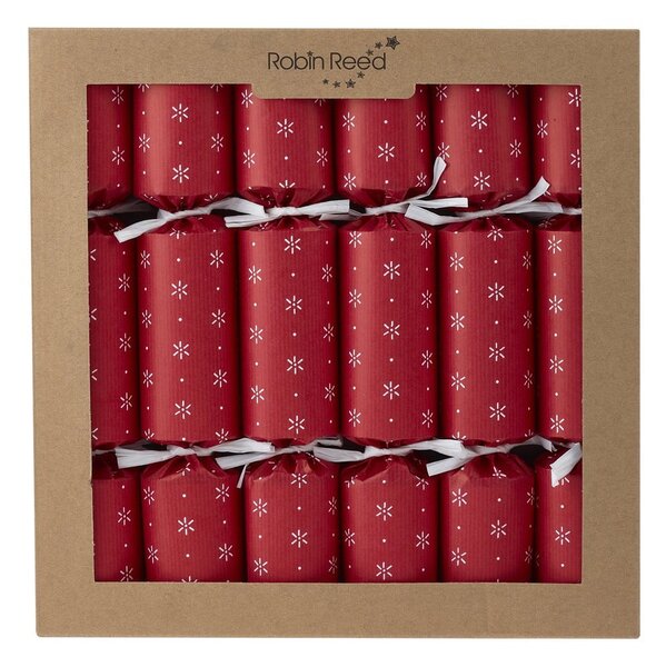 Vánoční crackery v sadě 6 ks Paper Decoration - Robin Reed