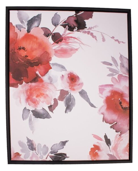 Nástěnný obraz v rámu Dakls Pinky Roses, 40 x 50 cm