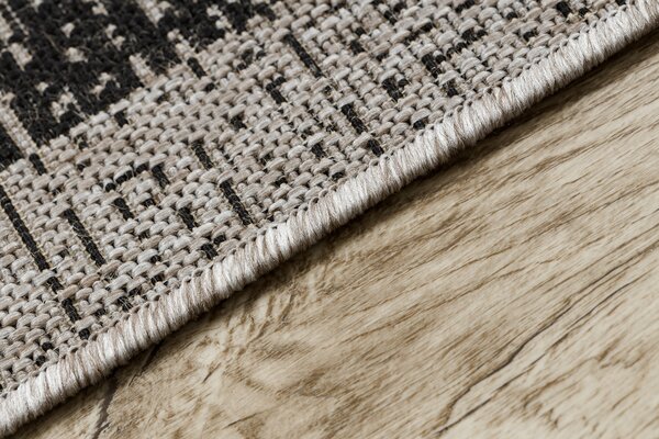 Balta Kusový koberec SISAL FLOORLUX 20401 černý / stříbrý Rozměr: 160x230 cm