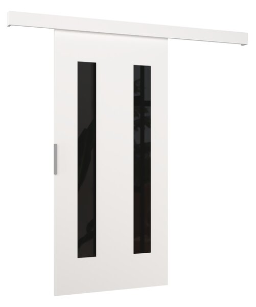 Interiérové posuvné dveře na zeď 76 cm MADTIS - bílé