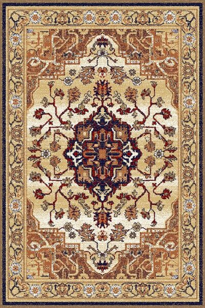 Klasický kusový koberec Agnella Adel After Toffi béžový Rozměr: 133x195 cm