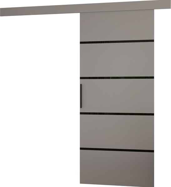 Posuvné dveře 86 cm NADRIX - šedé