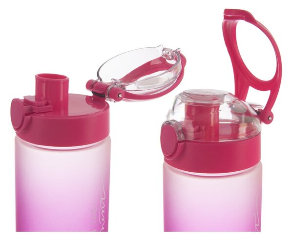 Růžová tritanová lahev 500 ml Saga – Orion