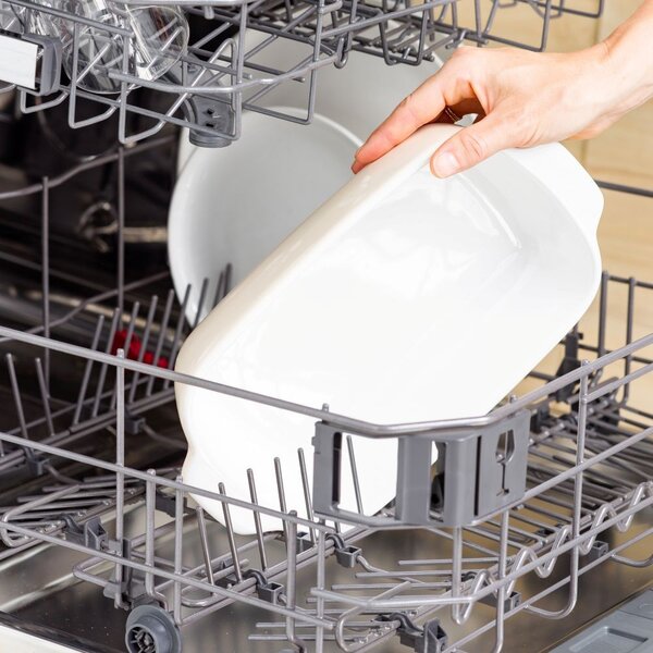 KitchenAid pekáč s dřevěným víkem - malý, mandlová