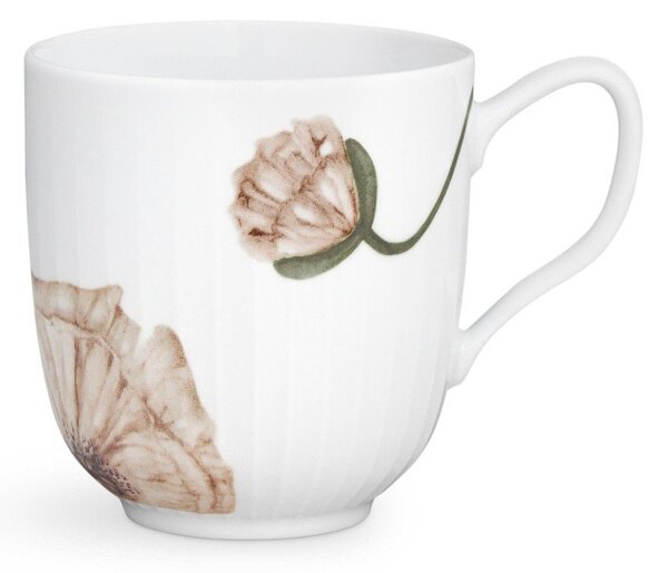 Bílý porcelánový hrnek Kähler Design Hammershøi Poppy, 330 ml