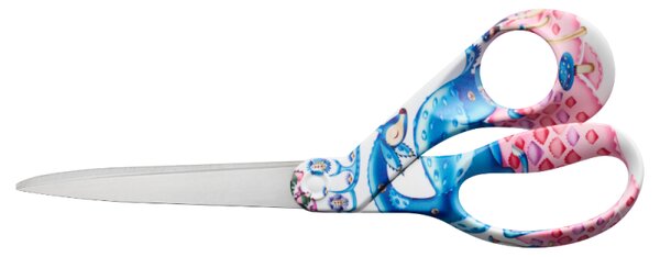 Fiskars Nůžky Satumetsä 21cm, růžovo-modré