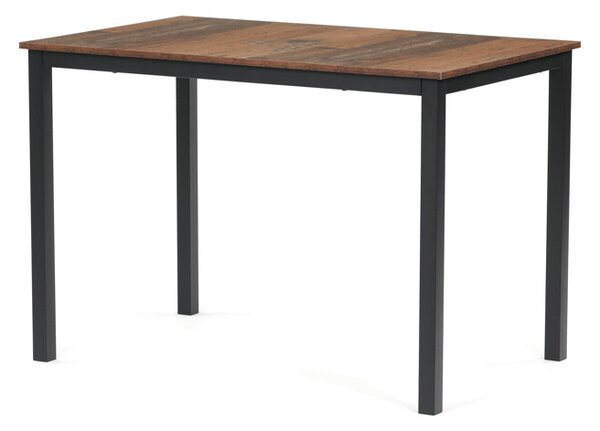 Jídelní stůl TOMSO – 110x70 cm, MDF old wood