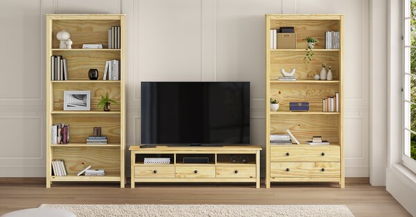 TV stolek TORINO kovové úchytky