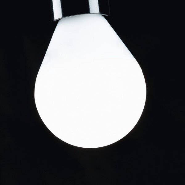 Bílá LED žárovka Kave Home E27 4W