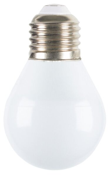 Bílá LED žárovka Kave Home E27 4W