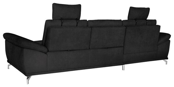 ROHOVÁ SEDAČKA, textil, černá Sit & More - Sedací soupravy, Online Only