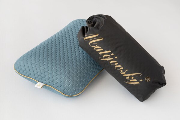 Travel anatomic teal Visco pěna 40/25/10