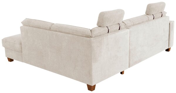 ROHOVÁ SEDAČKA, textil, krémová Sit & More - Sedací soupravy, Online Only