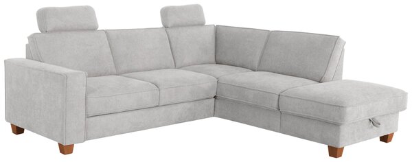 ROHOVÁ SEDAČKA, textil, barvy stříbra Sit & More - Sedací soupravy, Online Only
