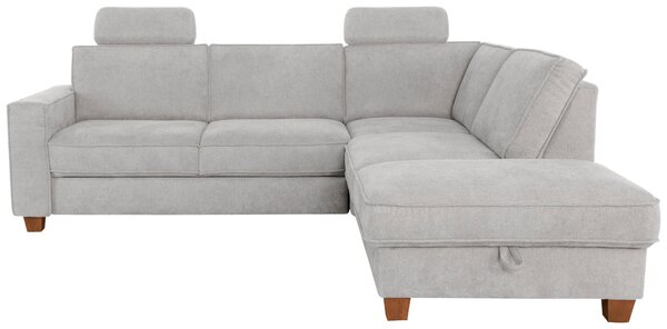 ROHOVÁ SEDAČKA, textil, barvy stříbra Sit & More - Sedací soupravy, Online Only
