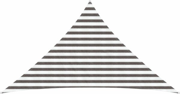 VidaXL Plachta proti slunci 160 g/m² 2,5 x 2,5 x 3,5 m HDPE [42032962] Barva: Černá