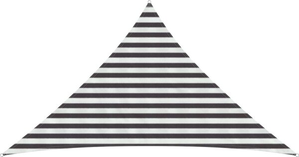 VidaXL Plachta proti slunci 160 g/m² 2,5 x 2,5 x 3,5 m HDPE [42032962] Barva: Černá
